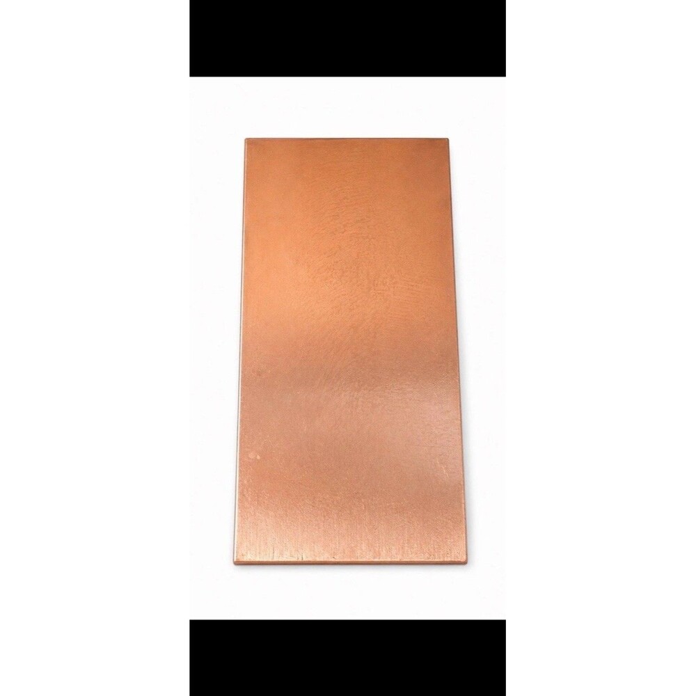 3 Pack 1/64 COPPER SHEET PLATE NEW 4"X8" 0.53mm Thick 110 ALLOY Pure 999 Blanks